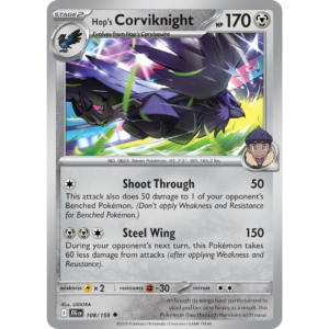 Pokémon TCG: Scarlet & Violet - Journey Together - Hop's Corviknight 108/159