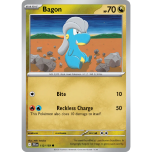 Pokémon TCG: Scarlet & Violet - Journey Together - Bagon 112/159
