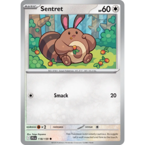 Pokémon TCG: Scarlet & Violet - Journey Together - Sentret 118/159