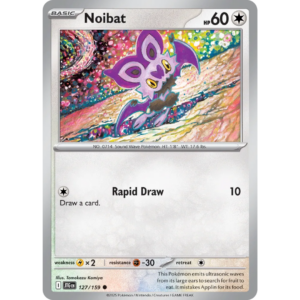 Pokémon TCG: Scarlet & Violet - Journey Together - Noibat 127/159 (Reverse Holo)