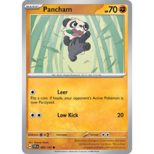 Pokémon TCG: Scarlet & Violet - Stellar Crown - Pancham 085/142