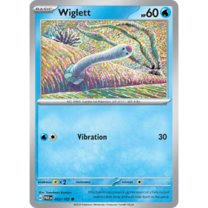 Pokémon TCG: Scarlet & Violet - Paradox Rift - Wiglett 052/182