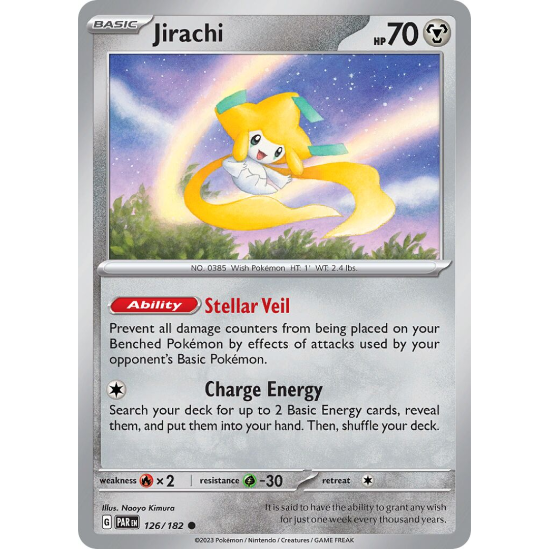 Pokémon TCG: Scarlet & Violet - Paradox Rift - Jirachi 126/182