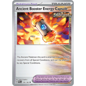 Pokémon TCG: Scarlet & Violet - Paradox Rift - Ancient Booster Energy Capsule Trainer 159/182