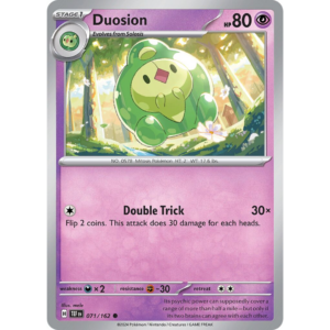 Pokémon TCG: Scarlet & Violet - Temporal Forces - Duosion 071/162