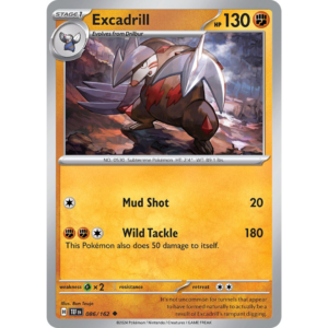 Pokémon TCG: Scarlet & Violet - Temporal Forces - Excadrill 086/162