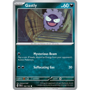 Pokémon TCG: Scarlet & Violet - Temporal Forces - Gastly 102/162