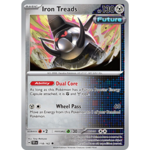 Pokémon TCG: Scarlet & Violet - Temporal Forces - Iron Treads 118/162 (Reverse Holo)