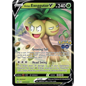 Pokémon TCG: Sword & Shield - Black Star Promo - Pokemon GO! -SWSH225 Alolan Exeggutor V