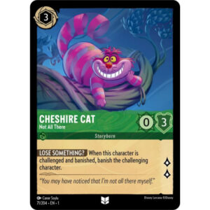 Disney Lorcana - The First Chapter - Cheshire Cat - Not All There - 71/204