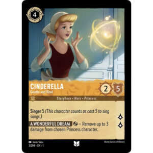 Disney Lorcana - The First Chapter - Cinderella - Gentle and Kind - 3/204