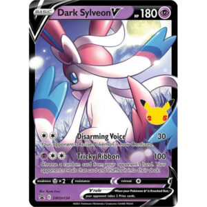 Pokémon TCG: Sword & Shield - Black Star Promo - Celebrations - SWSH134 Dark Sylveon V