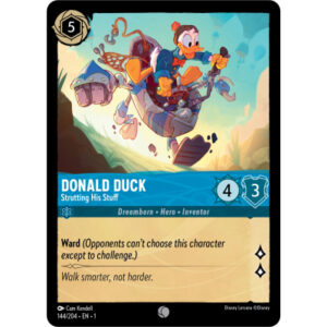 Disney Lorcana - The First Chapter - Donald Duck - Strutting His Stuff - 144/204