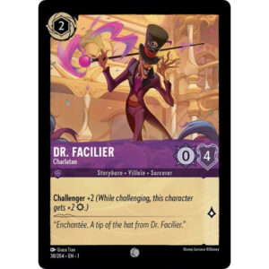Disney Lorcana - The First Chapter - DR. Facilier - Charlatan - 38/204