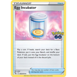 Pokémon TCG: Sword & Shield - Pokemon GO! 066/078 Egg Incubator Trainer