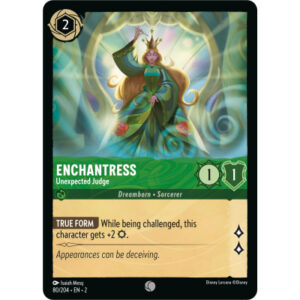 Disney Lorcana - Rise of the Floodborn - Enchantress - Unexpected Judge - 80/204