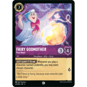 Disney Lorcana - Rise of the Floodborn - Fairy Godmother - Pure Heart - 42/204