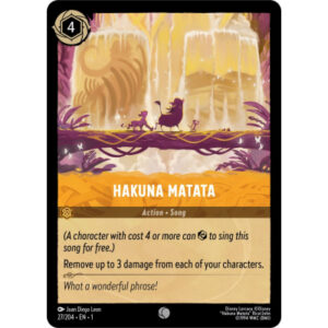 Disney Lorcana - The First Chapter - Hakuna Matata - 27/204