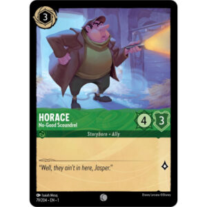 Disney Lorcana - The First Chapter - Horace - No-Good Scoundrel - 79/204