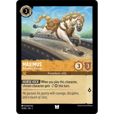 Disney Lorcana - The First Chapter - Maximus - Relentless Pursuer - 11/204