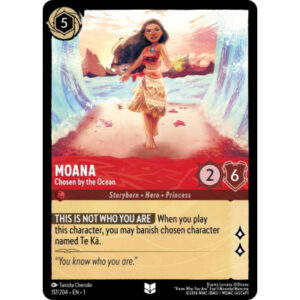 Disney Lorcana - The First Chapter - Moana - Chosen by the Ocean - 117/204