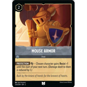 Disney Lorcana - Rise of the Floodborn - Mouse Armour - 203/204