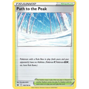 Pokémon TCG: Sword & Shield - Chilling Reign 148/198 Path to the Peak