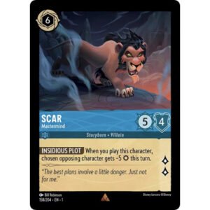 Disney Lorcana - The First Chapter - Scar - Mastermind - 158/204