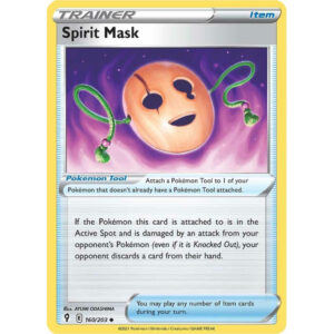 Pokémon TCG: Sword & Shield - Evolving Skies 160/203 Spirit Mask Trainer