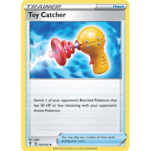 Pokémon TCG: Sword & Shield - Evolving Skies 163/203 Toy Catcher Trainer