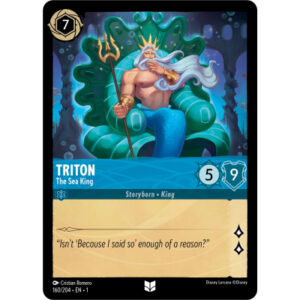 Disney Lorcana - The First Chapter - Triton - The Sea King - 160/204