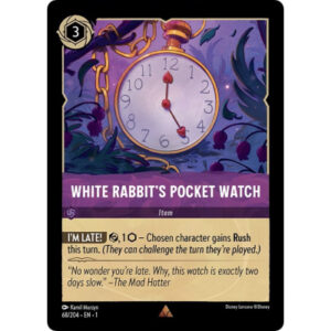 Disney Lorcana - The First Chapter - White Rabbit's Pocket Watch - 68/204