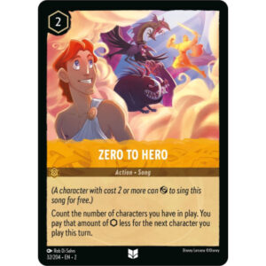 Disney Lorcana - Rise of the Floodborn - Zero to Hero - 32/204