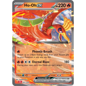 Pokémon TCG: Classic Collection - Charizard Deck - Ho-Oh ex 007/034 (Half Art)
