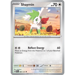 Pokémon TCG: Scarlet & Violet - Prismatic Evolutions 087/131 Shaymin
