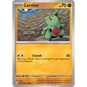 Pokémon TCG: Scarlet & Violet - Journey Together - Larvitar 080/159