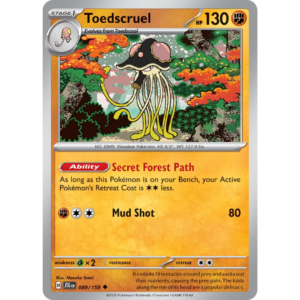 Pokémon TCG: Scarlet & Violet - Journey Together - Toedscruel 089/159
