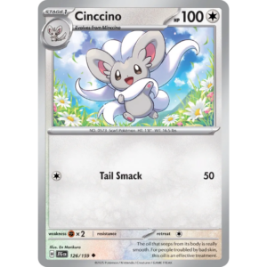 Pokémon TCG: Scarlet & Violet - Journey Together - Cinccino 126/159