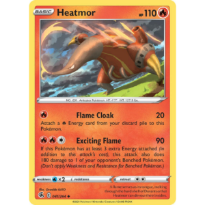 Pokémon TCG: Sword & Shield - Fusion Strike 041/264 Heatmor