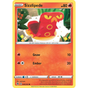 Pokémon TCG: Sword & Shield - Fusion Strike 046/264 Sizzlipede