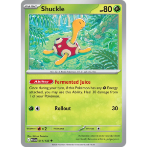 Pokémon TCG: Mega Evolution - Base Set - Shuckle 011/132