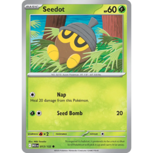 Pokémon TCG: Mega Evolution - Base Set - Seedot 013/132