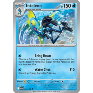 Pokémon TCG: Mega Evolution - Base Set - Inteleon 041/132