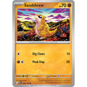 Pokémon TCG: Mega Evolution - Base Set - Sandshrew 068/132