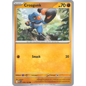 Pokémon TCG: Mega Evolution - Base Set - Croagunk 078/132