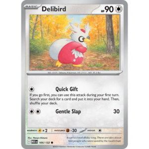 Pokémon TCG: Mega Evolution - Base Set - Delibird 105/132