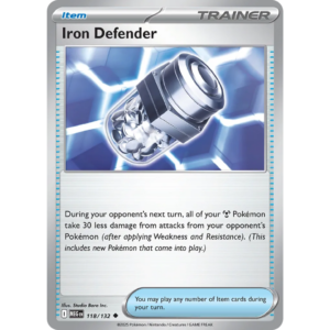 Pokémon TCG: Mega Evolution - Base Set - Iron Defender Trainer 118/132