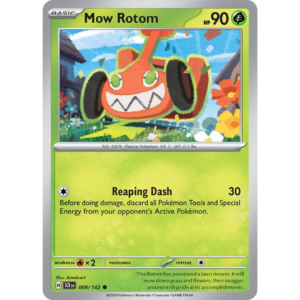 Pokémon TCG: Scarlet & Violet - Stellar Crown - Mow Rotom 008/142