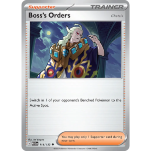 Pokémon TCG: Mega Evolution - Base Set - Boss's Orders Trainer 114/132