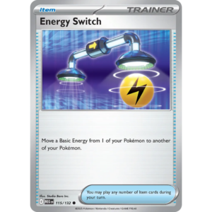 Pokémon TCG: Mega Evolution - Base Set - Energy Switch Trainer 115/132